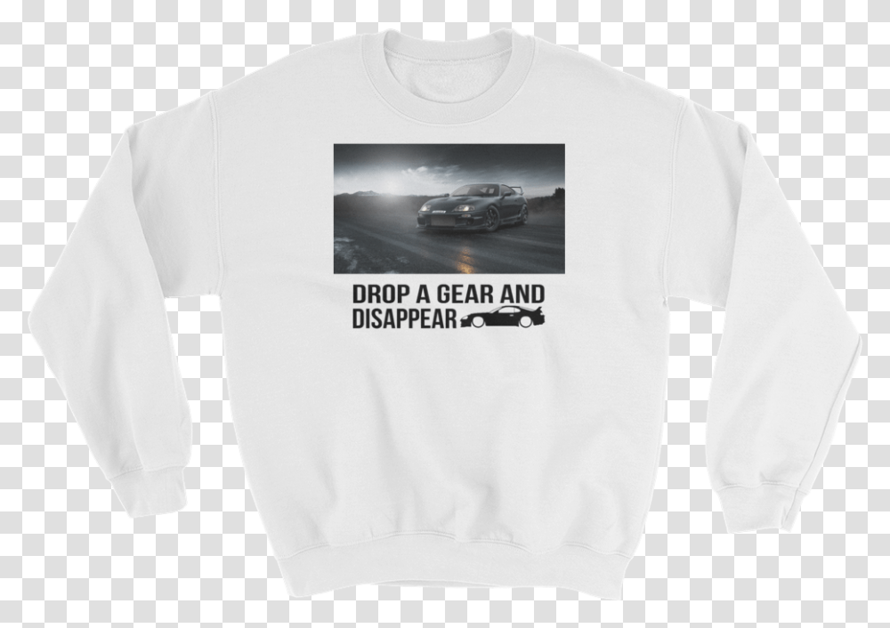 Toyota Supra Sweatshirt Sweater, Apparel, Car, Vehicle Transparent Png