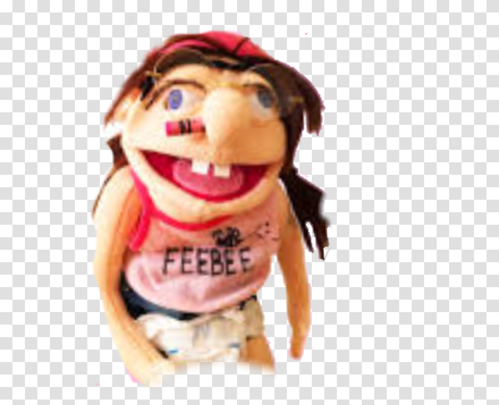Toystuffed Character Jeffys Sister, Person, Human, Figurine, Mascot Transparent Png