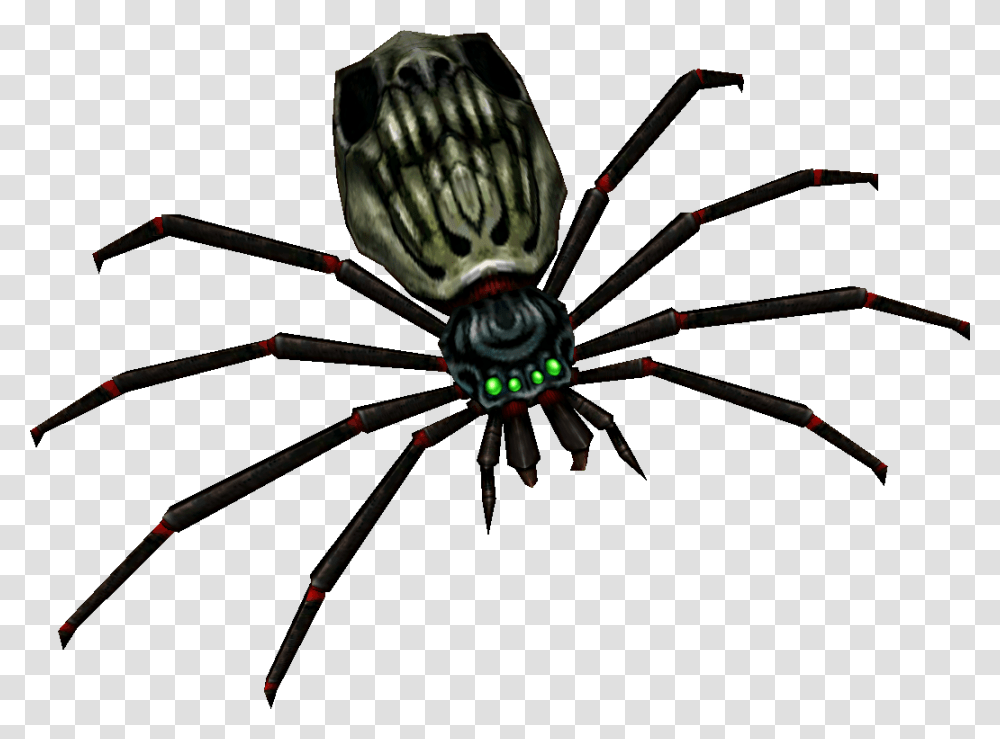 Tp Skulltula Twilight Princess Skulltula, Invertebrate, Animal, Spider, Arachnid Transparent Png