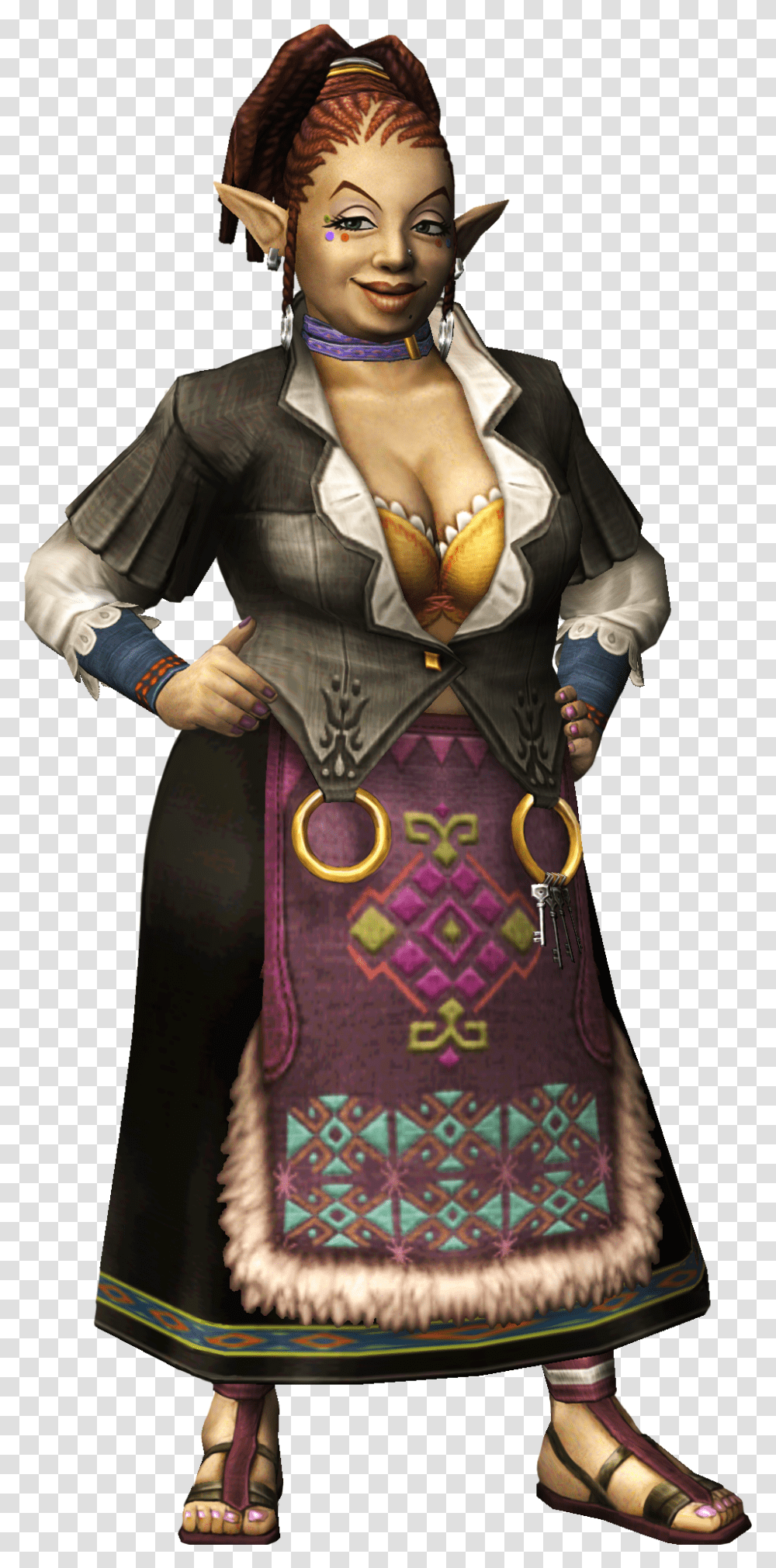 Tp Telma Render Legend Of Zelda Twilight Princess Telma, Costume, Person, Fashion Transparent Png