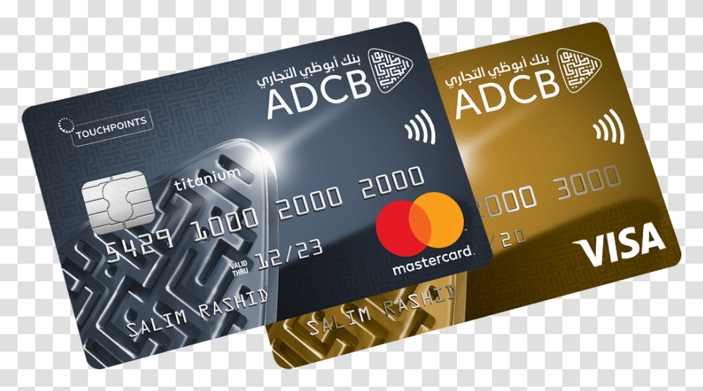 Tp Titaniumgold Adcb Credit Card Transparent Png