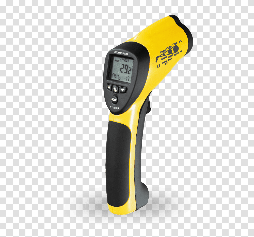 Tqc Infrared Thermometer Professional Infrared Radiation Thermometer, Blow Dryer, Appliance, Hair Drier, Tool Transparent Png