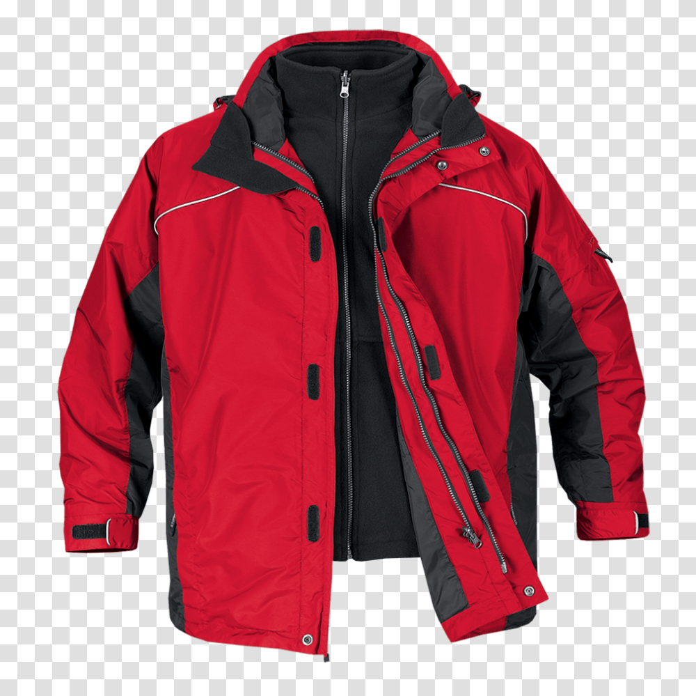 Tr 1 Red Black, Apparel, Jacket, Coat Transparent Png