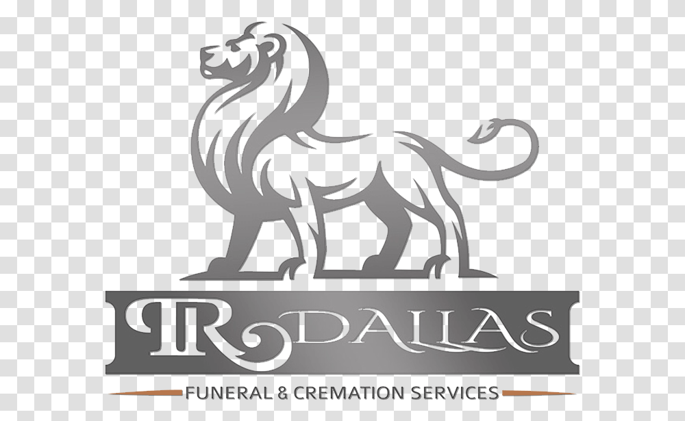 Tr Dallas Funeral Services Logo Leon Vector, Animal, Mammal, Text, Poster Transparent Png