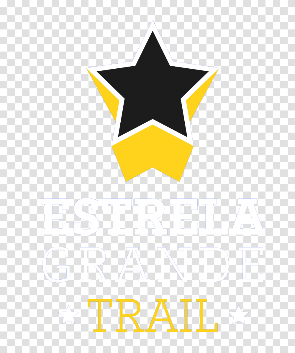 Trace De Trail Estrela Grande, Star Symbol Transparent Png