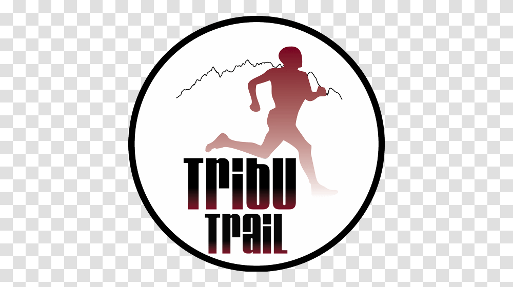 Trace De Trail Tribu Trail Febrero, Person, Sport, Hand, Logo Transparent Png