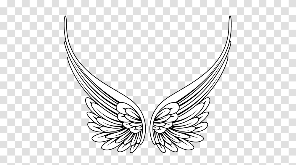Traceable Butterfly Wings Tribal Angel Wings High Quality, Accessories, Accessory, Emblem Transparent Png