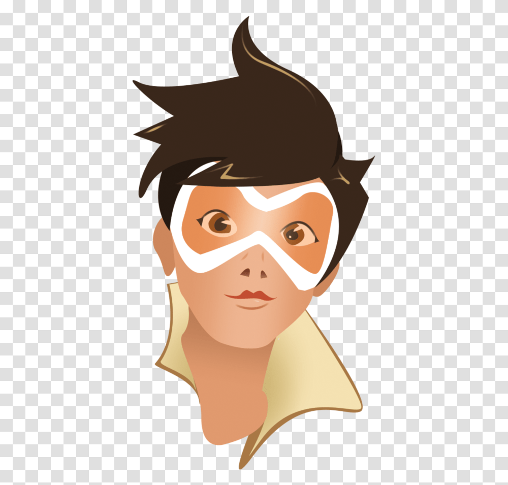 Tracer Clipart By Not Cartoon, Face, Person, Head, Label Transparent Png