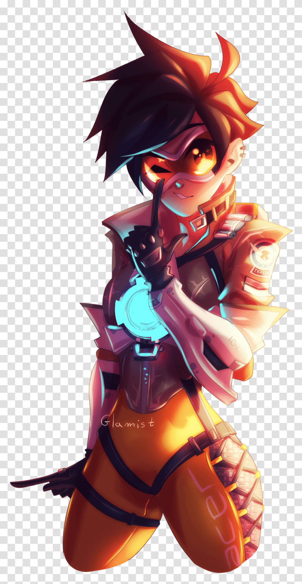 Tracer Goggles Speedpaint Youtube Comwatchv Tracer, Graphics, Art, Overwatch, Toy Transparent Png