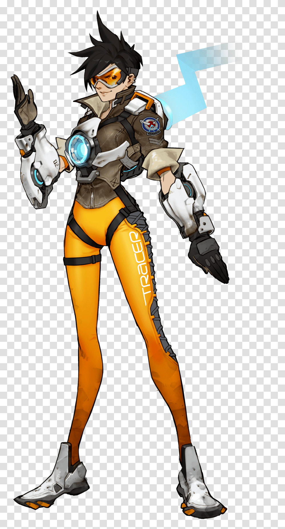 Tracer Overwatch Game Overwatch Character, Person, Human, Robot Transparent Png