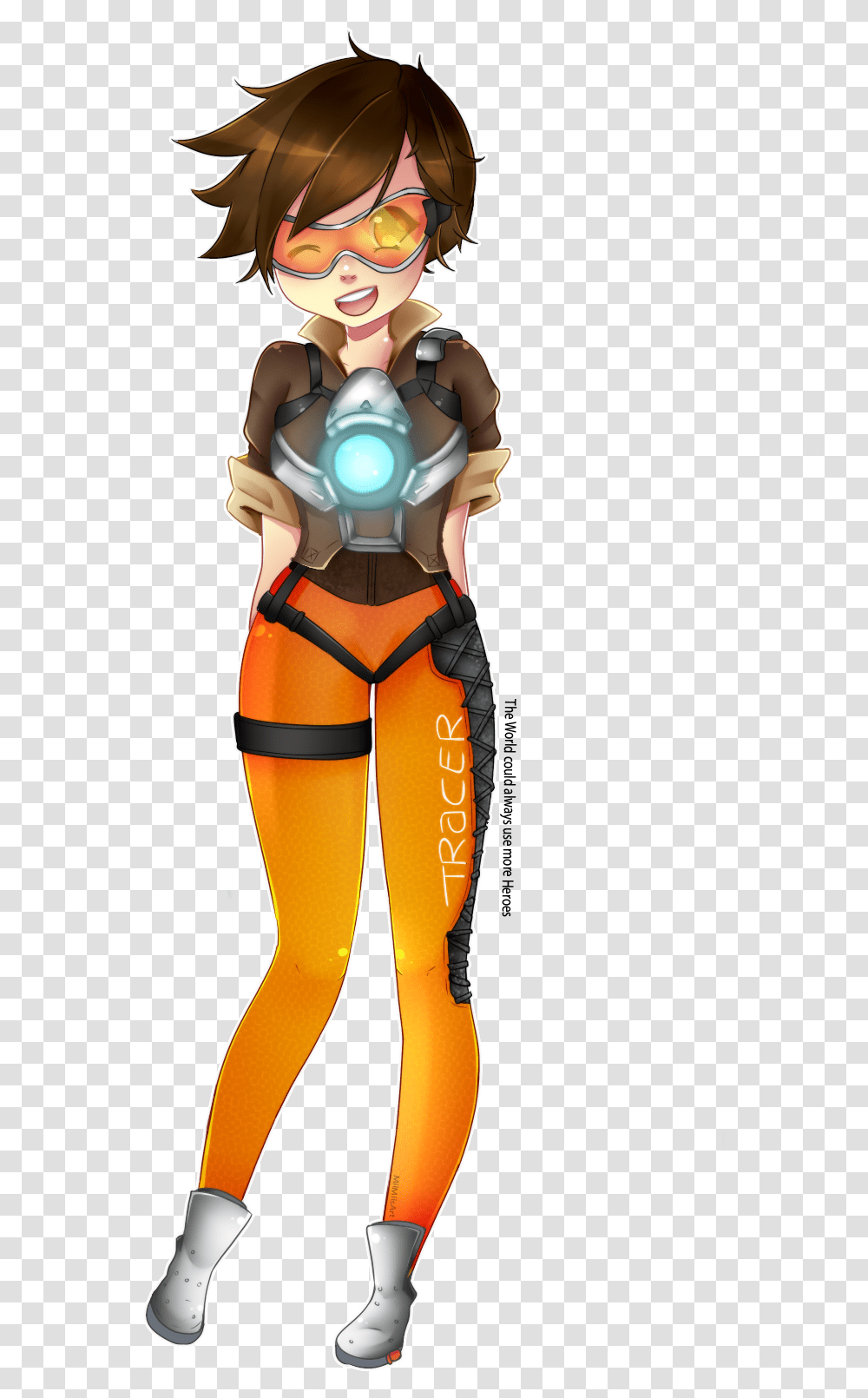 Tracer Overwatch Overwatch Dva Tracer Fanart, Apparel, Person, Human Transparent Png
