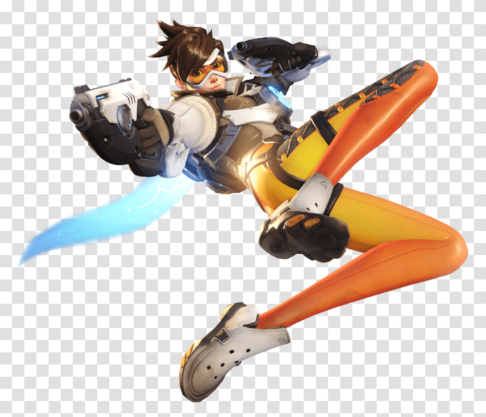 Tracer Overwatch Overwatch Tracer, Person, Human, Helmet Transparent Png