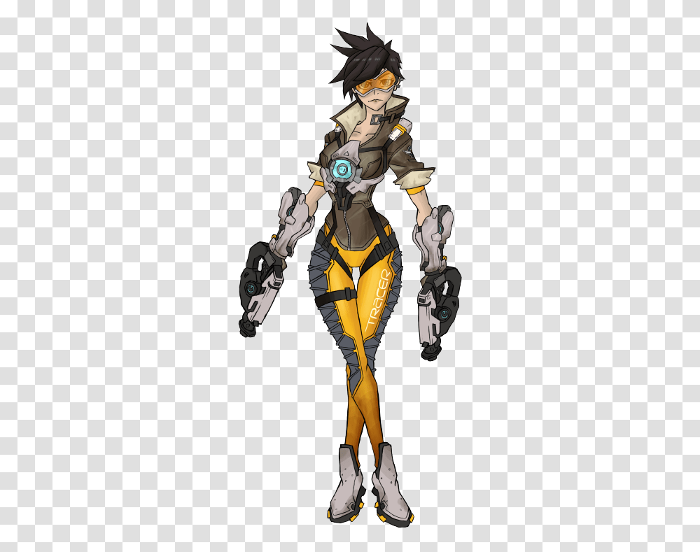 Tracer Overwatch, Person, Costume, Helmet Transparent Png