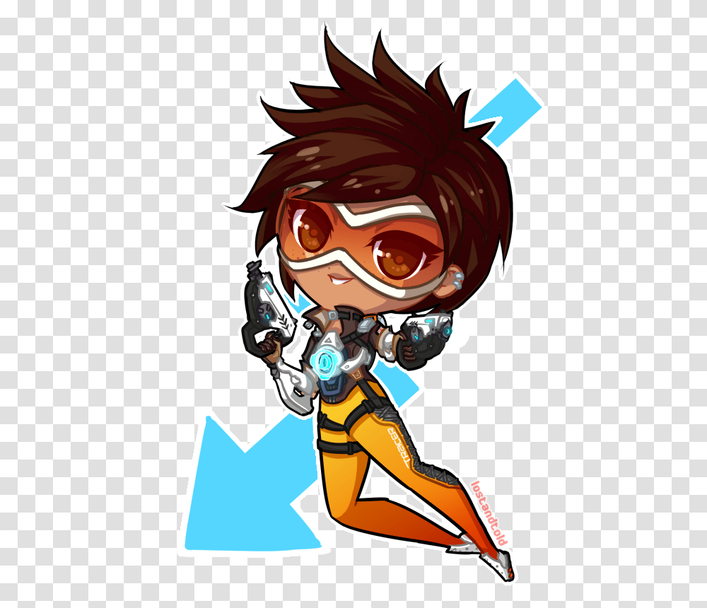 Tracer Overwatch, Person, Human Transparent Png