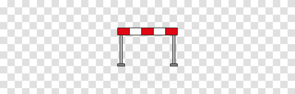 Track Hurdles Clipart, Fence, Barricade Transparent Png