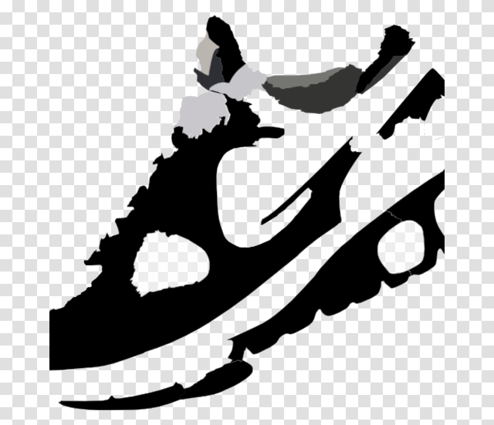 Track Shoe Clip Art Running Shoes Clipart Panda Running Shoes Clipart, Silhouette, Outdoors, Leisure Activities Transparent Png