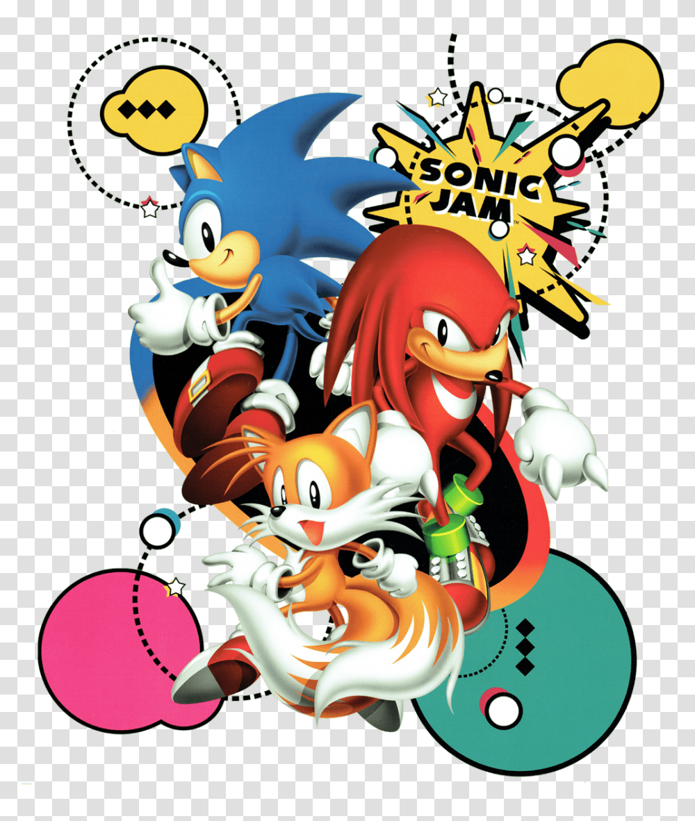 Tracker Sonic Tails And Knuckles Advance, Graphics, Art, Poster, Advertisement Transparent Png
