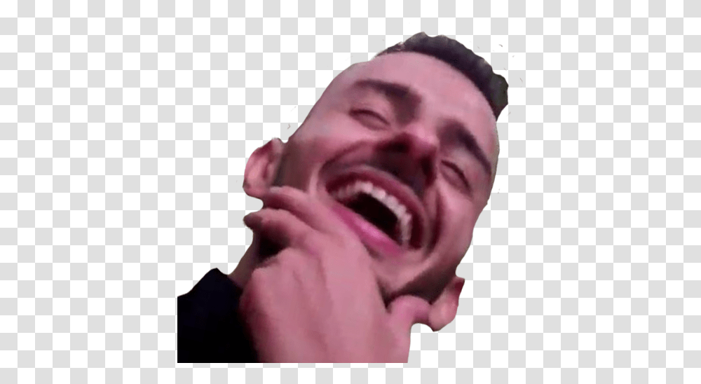 Tracksuit Andy Lul Shout, Face, Person, Human, Laughing Transparent Png