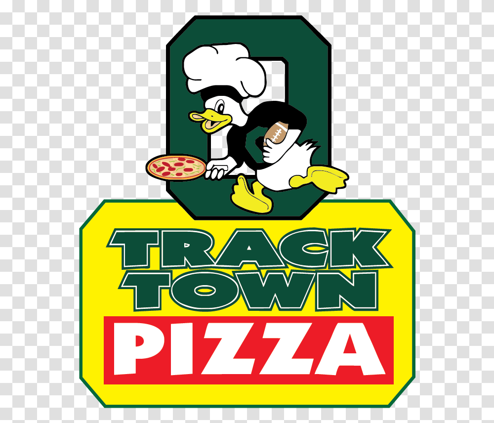 Tracktown Pizza LogoClass Img Responsive Owl First Track Town Pizza Eugene, Poster, Advertisement, Flyer, Paper Transparent Png