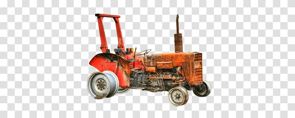 Tractor Transport, Vehicle, Transportation, Machine Transparent Png