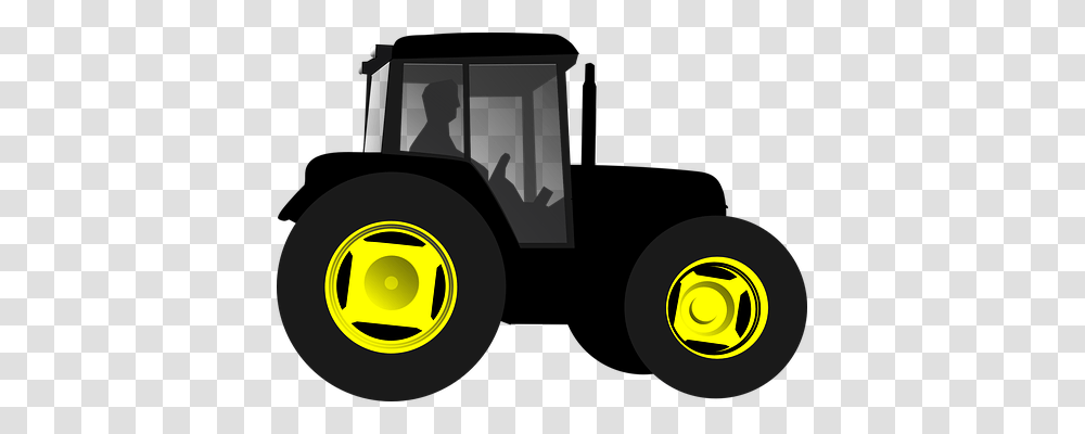 Tractor Tool, Tire, Wheel, Machine Transparent Png