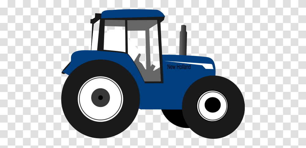 Tractor Blue Clip Art, Vehicle, Transportation, Bulldozer Transparent Png