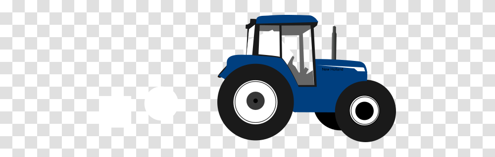 Tractor Blue Clip Art, Vehicle, Transportation, Tire, Wheel Transparent Png