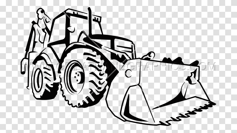 Tractor Bulldozer Drawing Bulldozer Clipart Black And White, Bow, Lawn Mower, Tool Transparent Png