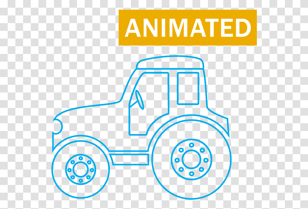 Tractor, Car, Vehicle, Transportation, Automobile Transparent Png