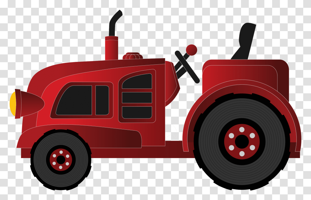 Tractor Clip Art Farm Tractor Clipart, Fire Truck, Vehicle, Transportation, Fire Department Transparent Png