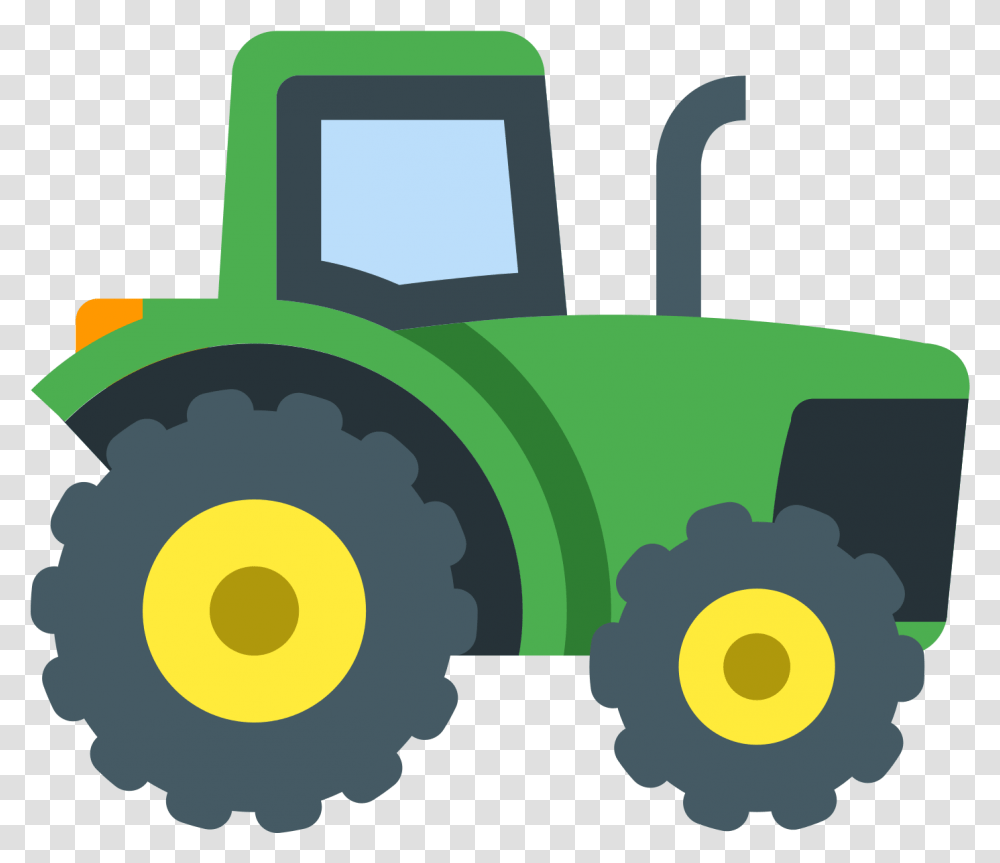 Tractor Clipart Smoke Tractor Icon Tractor Clipart, Vehicle, Transportation, Lawn Mower, Tool Transparent Png