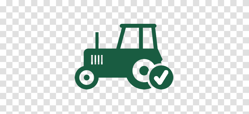 Tractor, Green, Recycling Symbol, Word Transparent Png