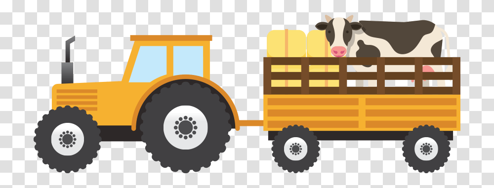 Tractor Middleburg Wagyu, Transportation, Vehicle, Truck, Fire Truck Transparent Png