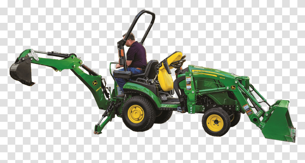 Tractor, Person, Human, Vehicle, Transportation Transparent Png