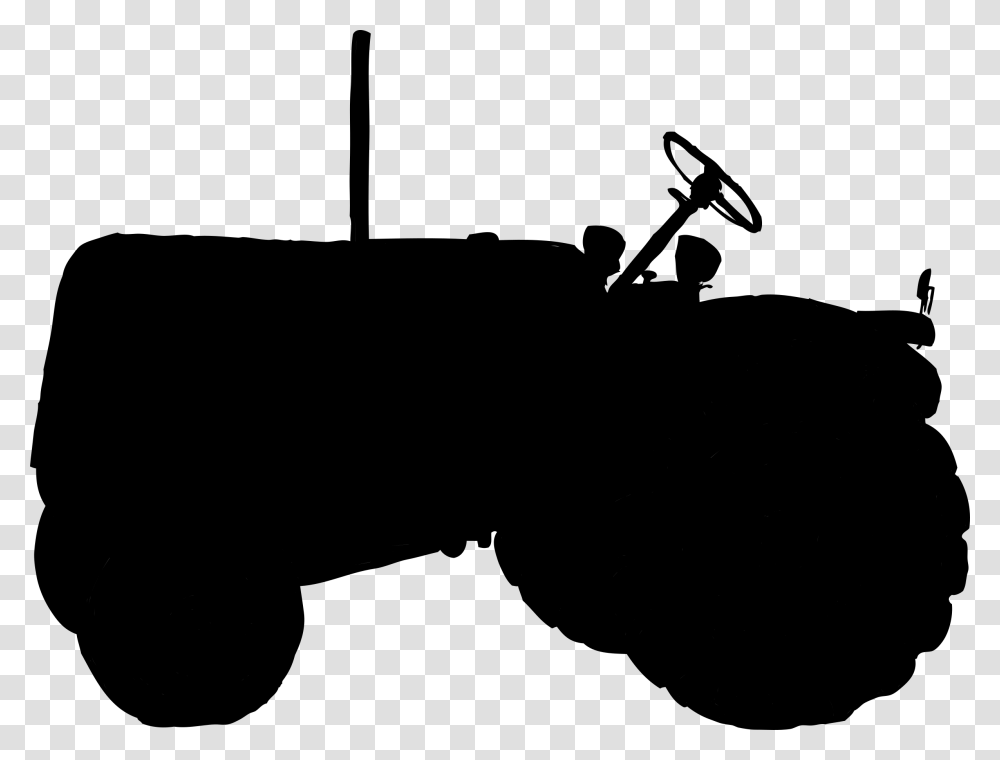 Tractor Silhouette Cliparts, Gray, World Of Warcraft Transparent Png