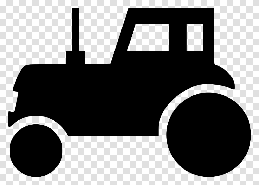 Tractor, Stencil, Vehicle, Transportation, Bumper Transparent Png