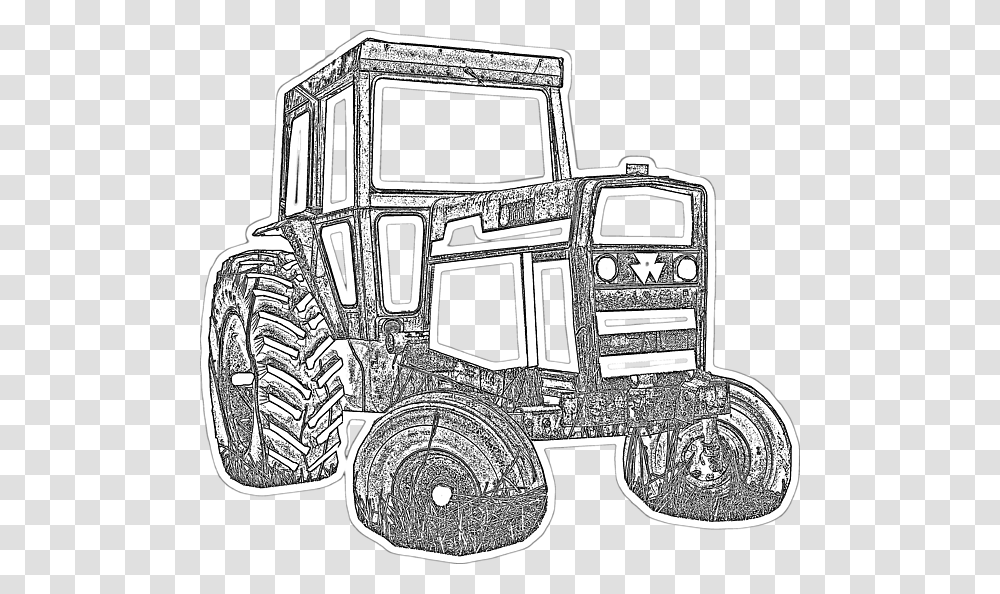 Tractor, Vehicle, Transportation, Bulldozer, Car Transparent Png