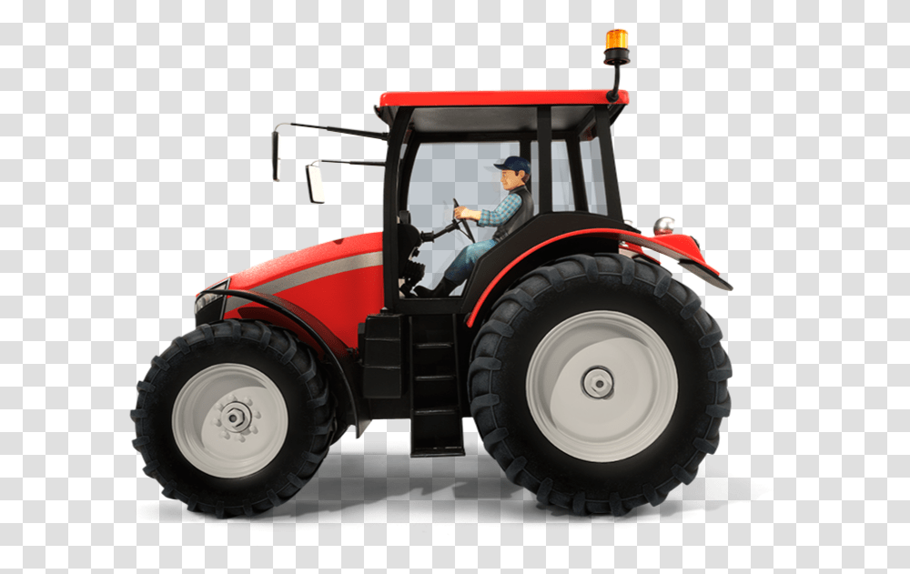 Tractor, Wheel, Machine, Vehicle, Transportation Transparent Png