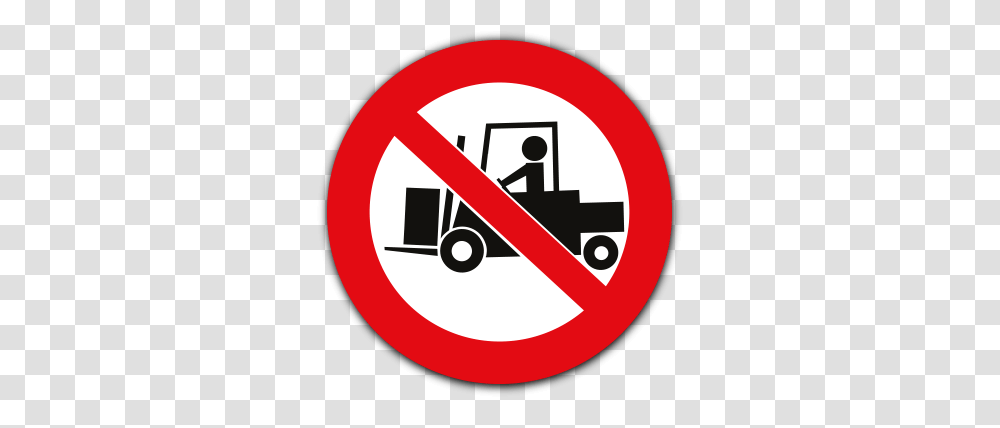 Tractors & Fork Lift Prohibited Safety Sign Spear Labels Anti Smoking Symbol, Road Sign, Stopsign Transparent Png