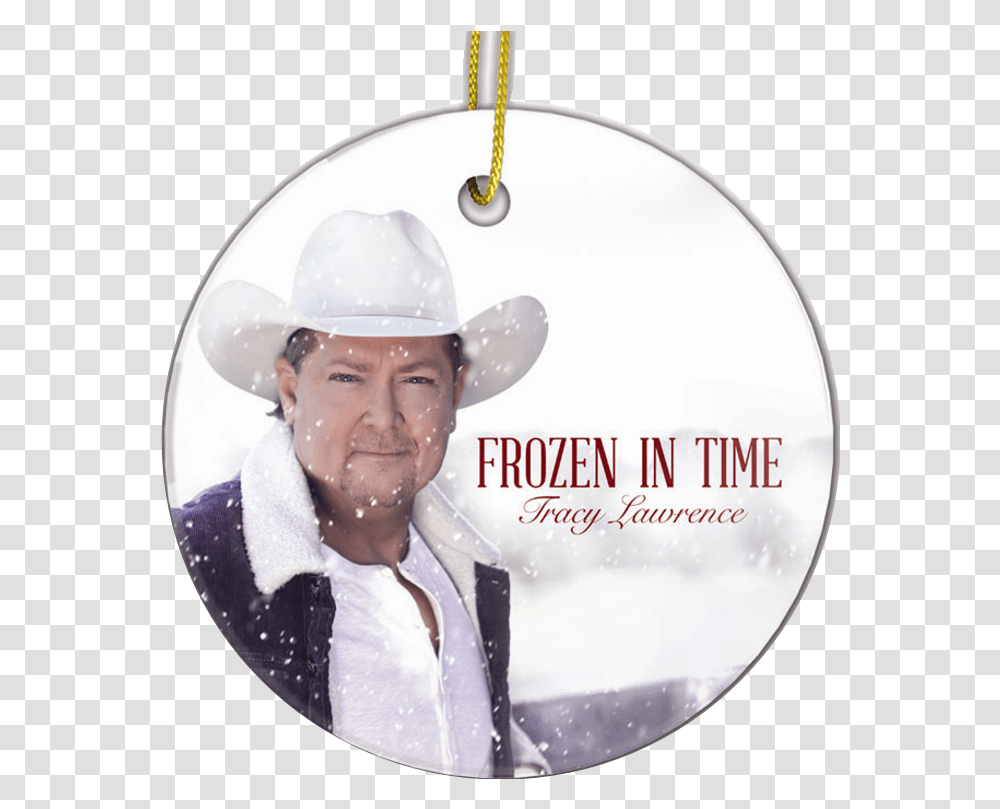 Tracy Lawrence Christmas Ornament Frozen In Time Tracy Lawrence Frozen In Time Album Covers, Person, Human, Helmet Transparent Png
