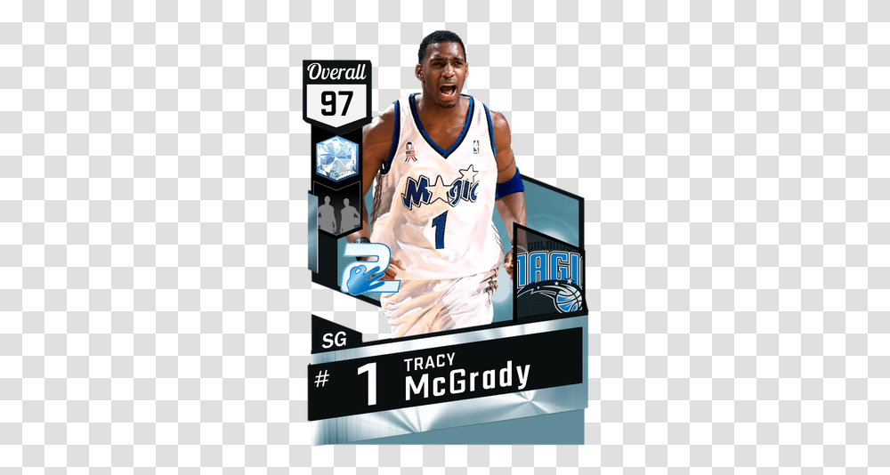 Tracy Mcgrady Orlando Magic Logo 2011, Person, Advertisement, Poster, People Transparent Png