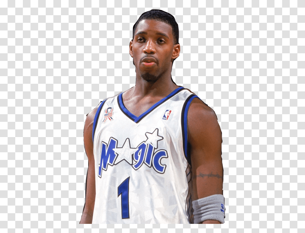 Tracy Mcgrady Tmac And Paul George, Person, Skin, Crowd Transparent Png