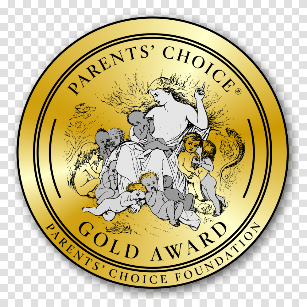 Tracy Newman's I Can Swing Forever Cd Wins Parents Circle, Gold, Money, Coin, Gold Medal Transparent Png