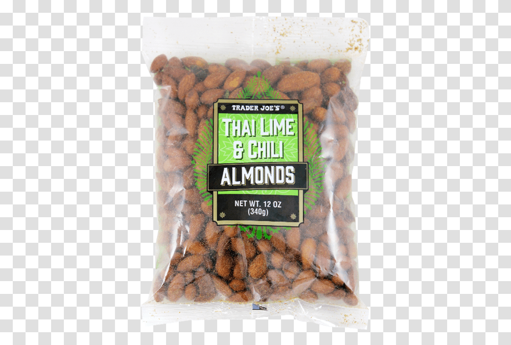 Trader Joe's Thai Chili Lime Almonds, Plant, Nut, Vegetable, Food Transparent Png