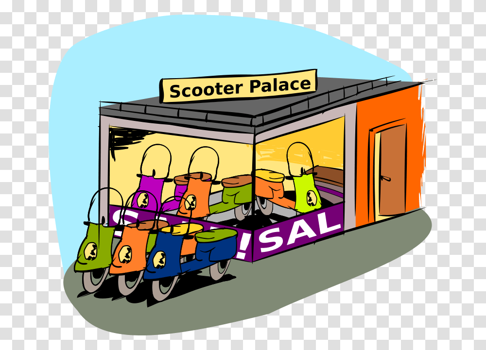 Trading Scooters, Transport, Urban, Shop Transparent Png