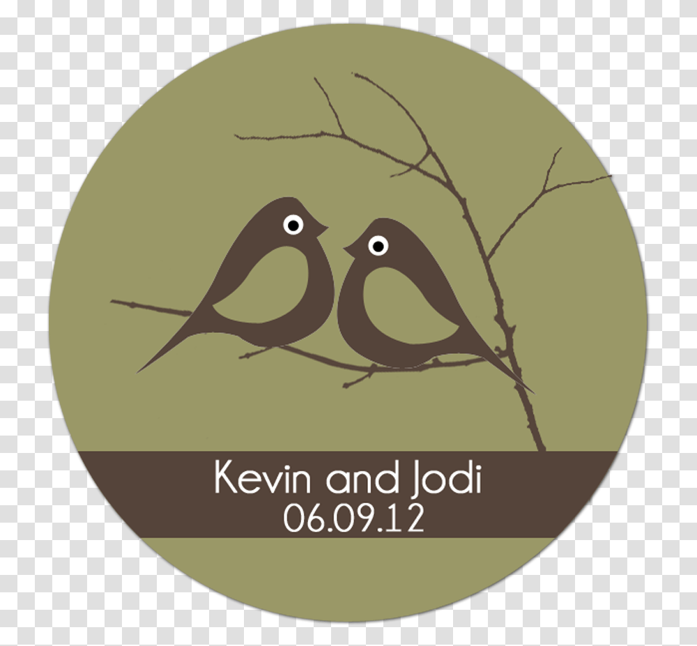 Traditional Love Birds Personalized Sticker Wedding Loggerhead Shrike, Animal, Wren, Finch, Kiwi Bird Transparent Png