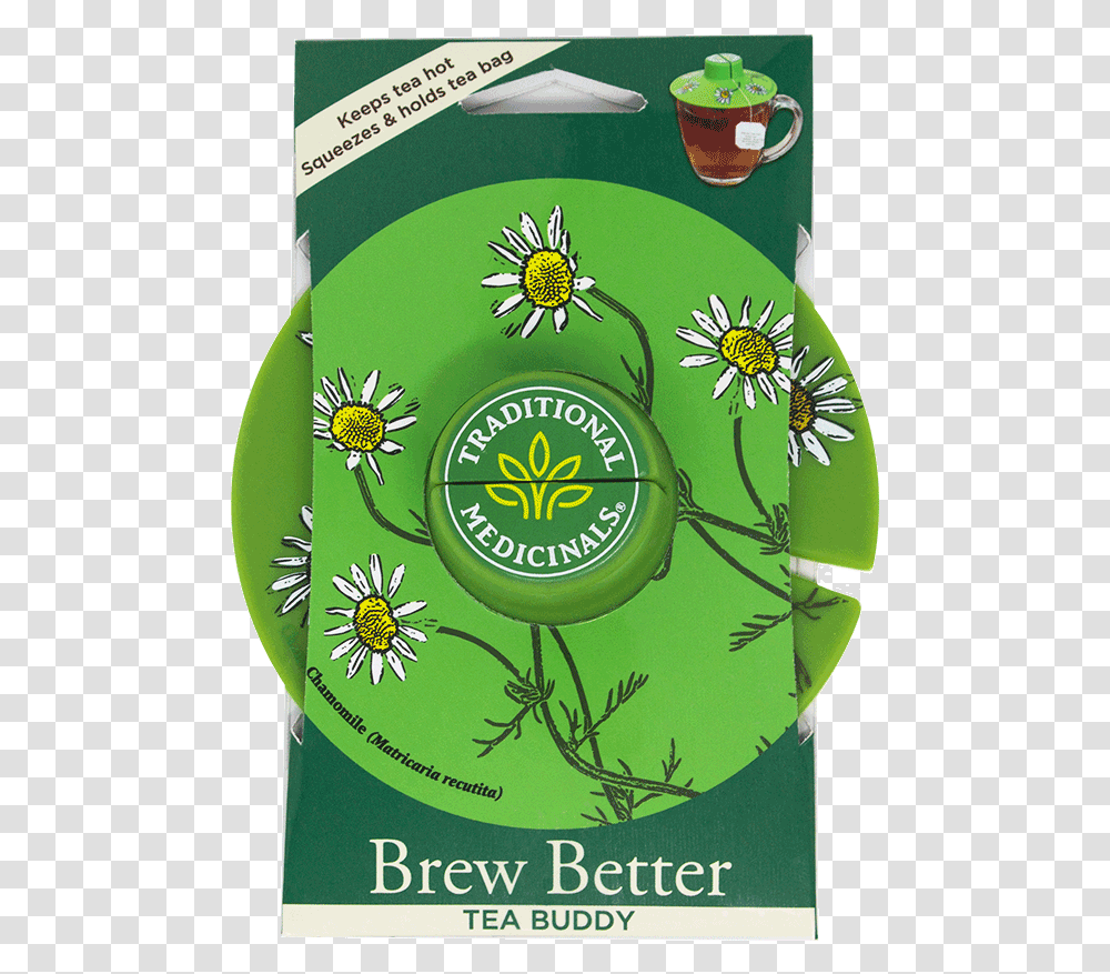 Traditional Medicinals Tea Buddy Package Brew Better Tea Buddy, Insect, Plant, Label Transparent Png