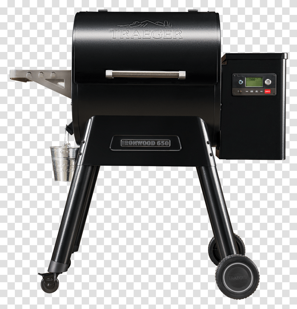 Traeger Ironwood 650 Pellet Grill Traeger Pro 575, Chair, Furniture, Machine, Screen Transparent Png