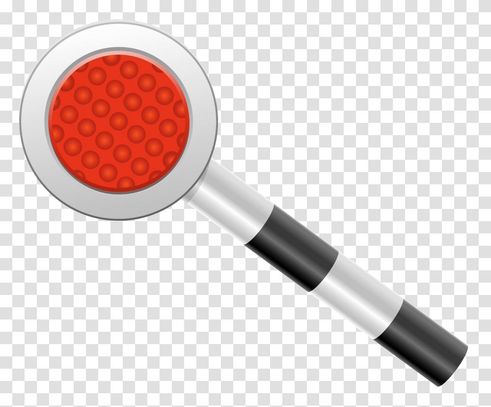 Traffic Baton Clip Art, Magnifying, Hammer, Tool Transparent Png