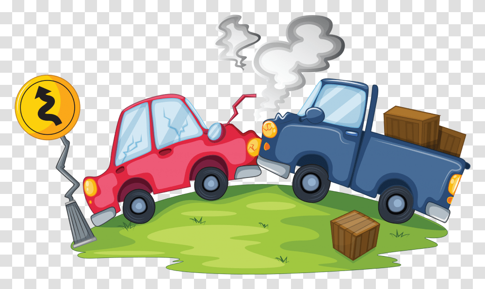 Traffic Clipart Dangerous Driving Animated Car Accident, Transportation, Vehicle, Automobile, Jeep Transparent Png